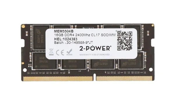 2-Power 16GB DDR4 2400MHz CL17 SODIMM – Laptop Geheugenmodule - Nieuw