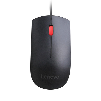 Lenovo 4Y50R20863 USB Mouse 1600 DPI Zwart – Nieuw