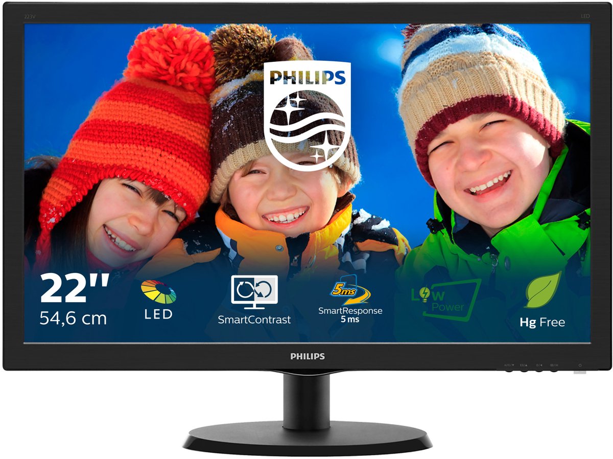 Philips 223V5LSB2 - 22 inch - A-Grade