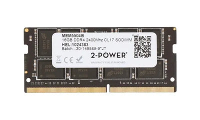 2-Power 16GB DDR4 2400MHz CL17 SODIMM – Laptop Geheugenmodule - Nieuw