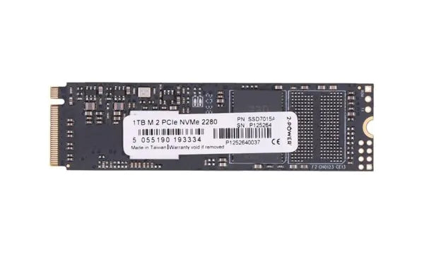 2-Power SSD 1TB M.2 PCIe NVMe 2280 - Nieuw
