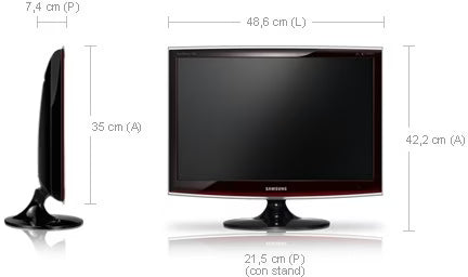 Samsung SyncMaster T200 - 20 inch - B-Grade