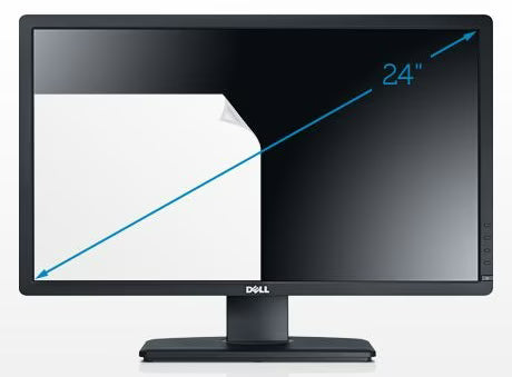 Dell Professional P2412H - 24 Inch - B-Grade