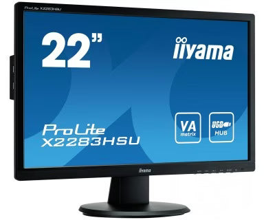 Iiyama ProLite X2283HSU-B1DP - 22 inch - A-Grade