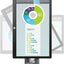 HP EliteDisplay E202 - 20 inch - A-Grade