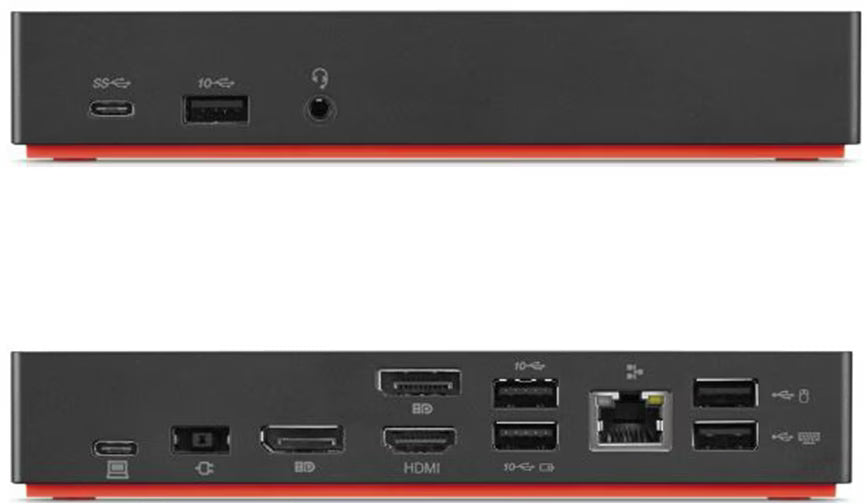 Lenovo ThinkPad USB-C with USB-A Dock - Gebruikt