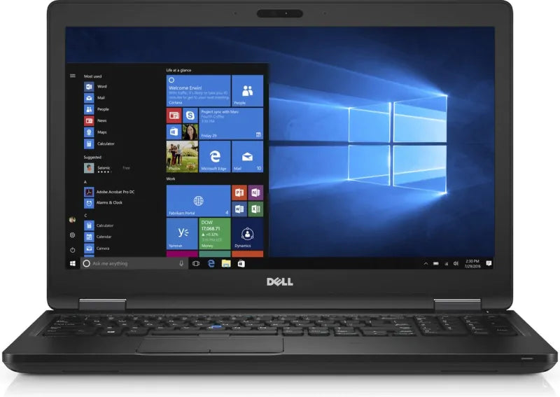 Dell Latitude 5580 i5 7e gen – 8GB RAM, 256GB SSD NVMe – 15,6 inch - A-Grade