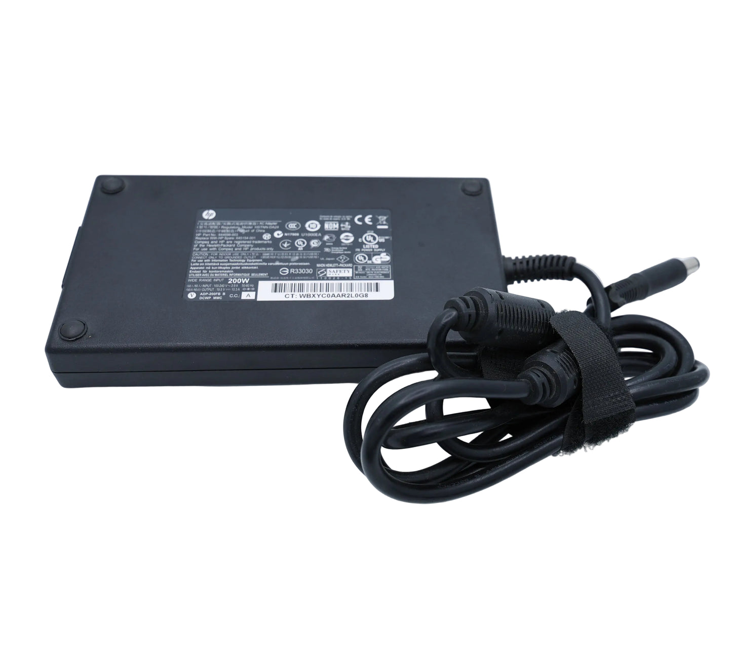 HP 200W 5.0 Adapter TPN-DA21 ZBook Laptop Oplader - Gebruikt