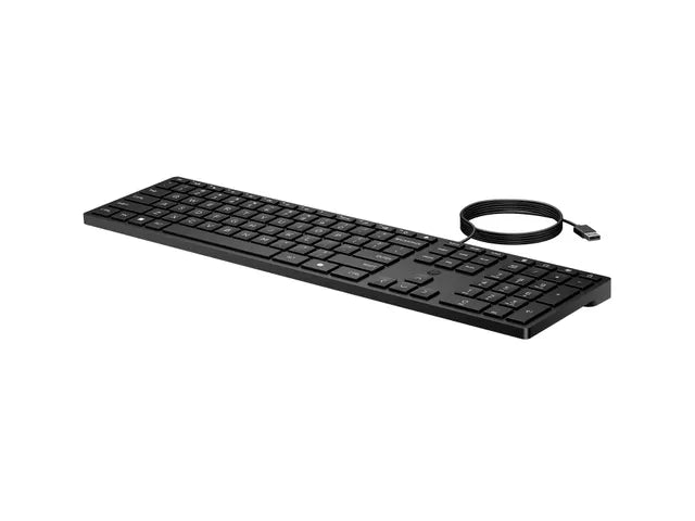 HP Wired Desktop 320K Keyboard QWERTY – Gebruikt