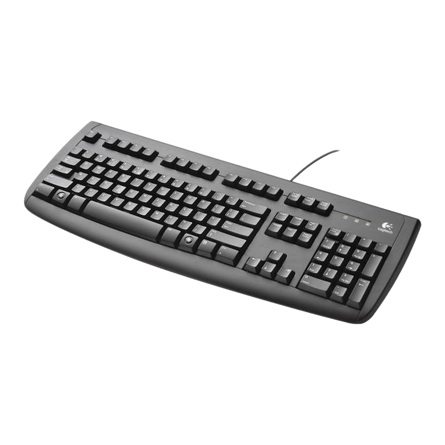 Logitech Deluxe 250 Keyboard PS/2 - Nieuw