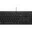HP 125 USB Toetsenbord – Bedraad – QWERTY – Zwart - Gebruikt