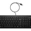 HP 125 USB Toetsenbord – Bedraad – QWERTY – Zwart - Gebruikt