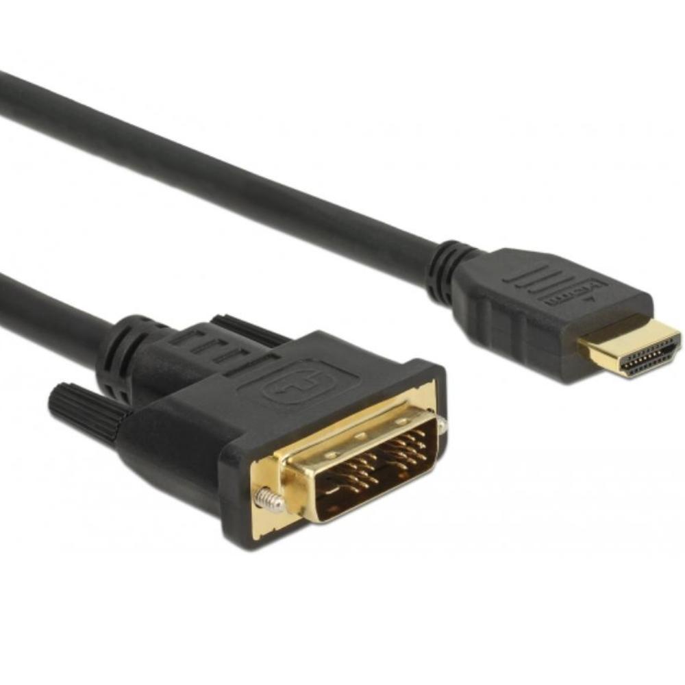 HDMI naar DVI kabel gebruikt – Digitale beeldverbinding – voor PC & monitor