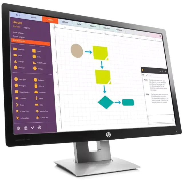 HP EliteDisplay E242 - 24 inch - A-Grade