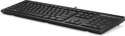 HP 125 USB Toetsenbord – Bedraad – QWERTY – Zwart - Gebruikt