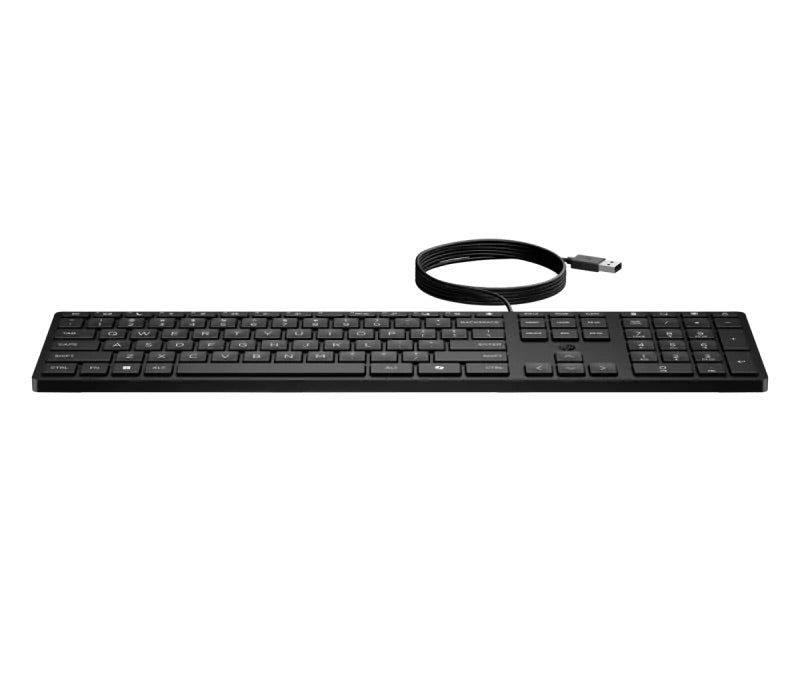 HP Wired Desktop 320K Keyboard QWERTY – Gebruikt
