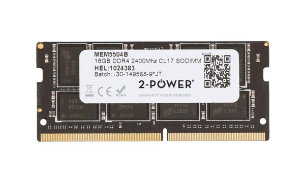 16GB DDR4 2400MHZ CL17 SODIMM