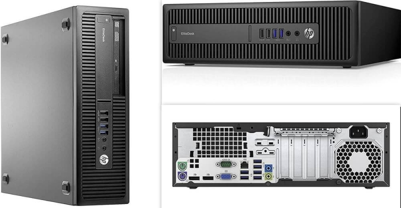 HP EliteDesk 800 G2 SFF - i5-6th Gen - 8GB - 128GB SSD - B-Grade